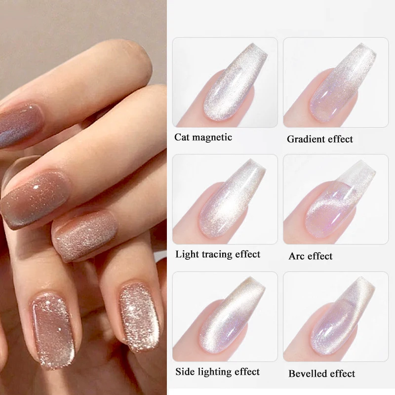 BORN PRETTY Big Strong Magnetic Nail Stick Cat Magnetic Nail Magnet For Nail Gel Polish 3D Line Strip Effect Double Head Pen