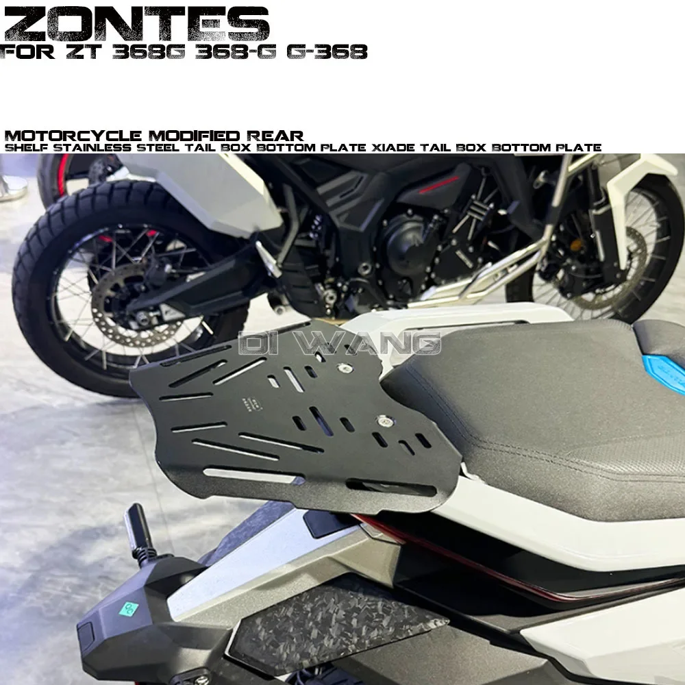 三線本体 黒と金の蛇柄 ケース付き For ZONTES ZT 368G 368-G G-368 Motorcycle Modified Rear