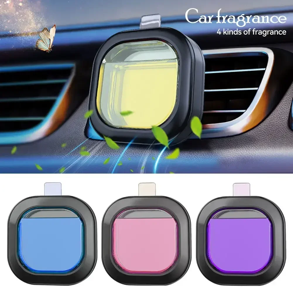 Enhanced Car Air Freshener Clips - Long-Lasting Aromatherapy Scent Decor