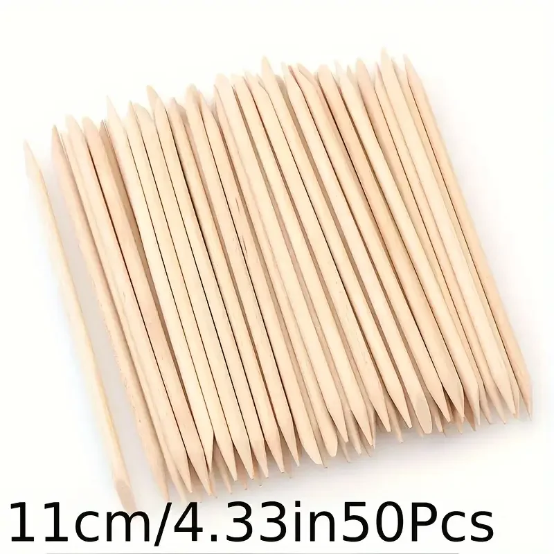 Nail care kit manicure tools orange stick for nail art and cuticle care 200/300/500 pieces