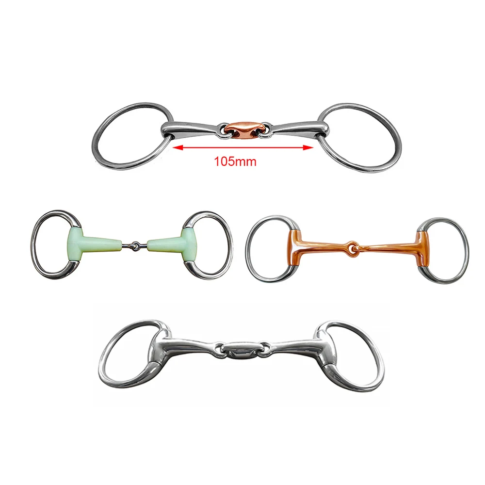New Horse Bit Stainless Stainless Steel Ring Horse Bridle Training Equipment Loose Ring for Controling Horse Activities 2