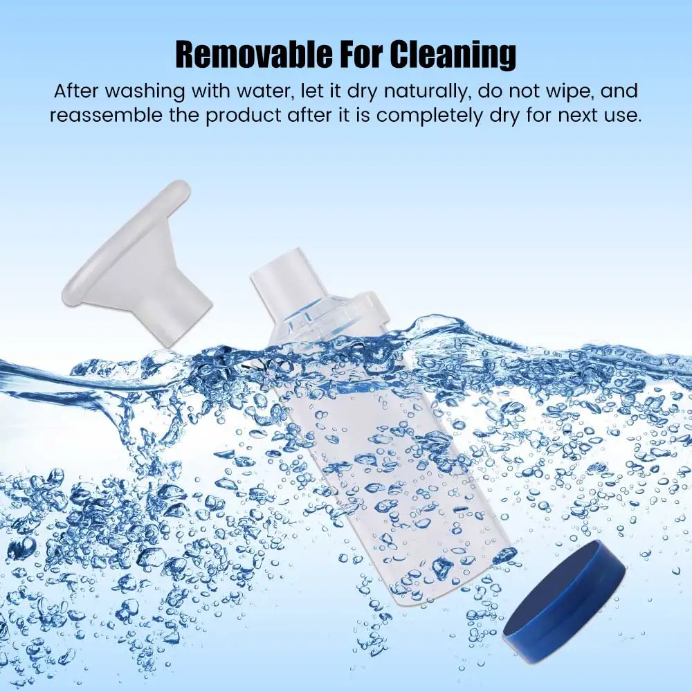 Pet Feline Cat Dog Aerosol Chamber Mask Tank Spacer Assist Inhalation Pump Nebulizer Manual Plastic Silicon Mask Animal Clinic pet inhaler spacer