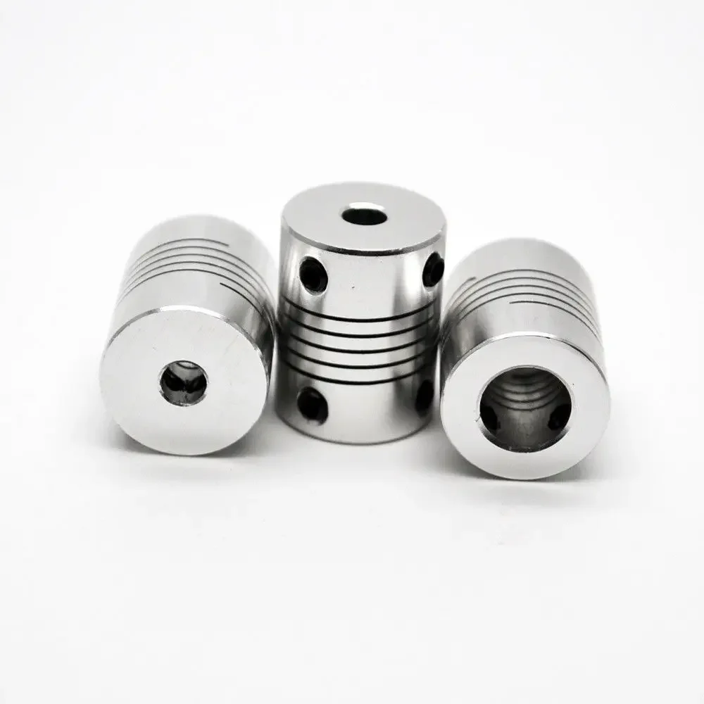 Aluminium Flexible Jaw Shaft Coupling 5 8 6.35mm 8mm 10mm CNC Stepper Motor Coupler Encoders Engraving Machine