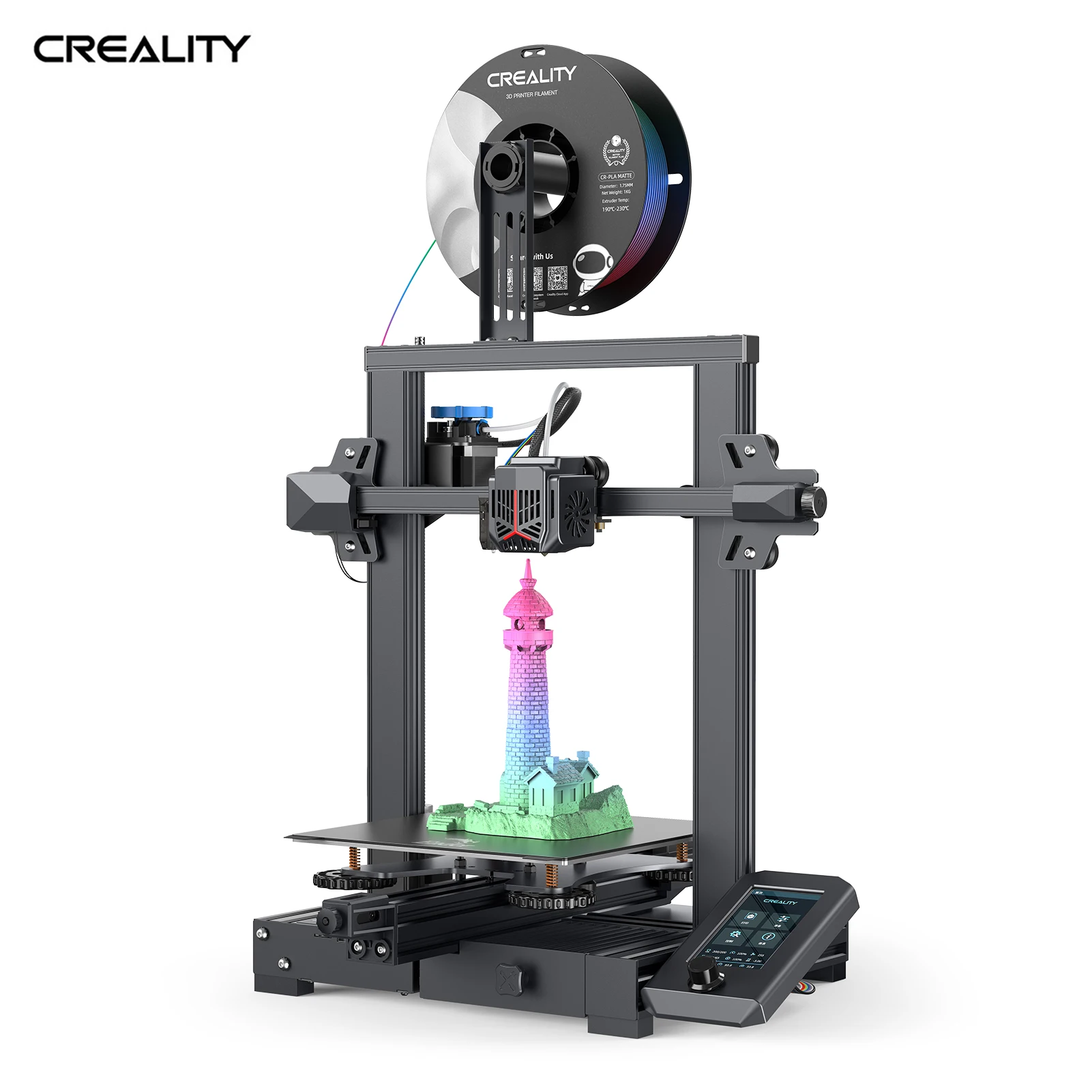 Creality Ld-006 4.3 Inch Touchscreen Lcd 3d Printer Uv 192x120x250mm Printing Size 4k Monochrome Built-in Air Filter - 3d Printer - AliExpress