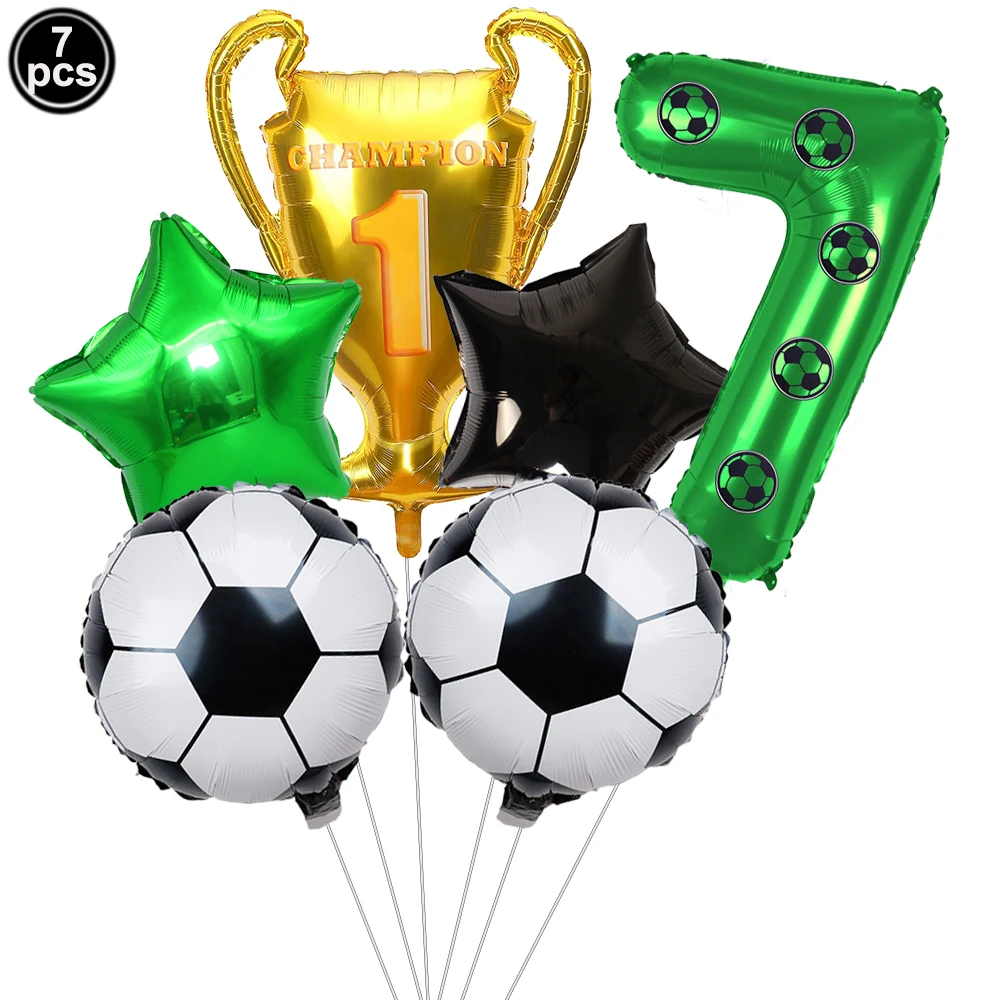 Soccer Balloons 8th Birthday Decor for Boys Soccer Birthday Party Supplies Football Party Balloon Soccer Sports Theme Party