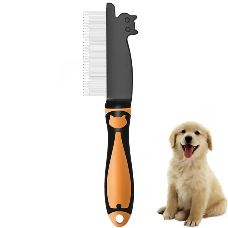 

Щетка для вычесывания домашних питомцев, Прочный инструмент для груминга кошек и собак малого, среднего и крупного размера