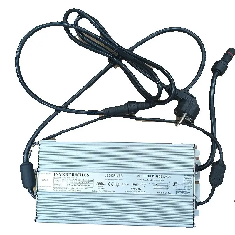 Led Driver 480W 22-64VDC LM301H EVO Bar Light Grow Inventronics EUD-480S10ADT Power Supply LM301B Quantum Board Planting Indoor