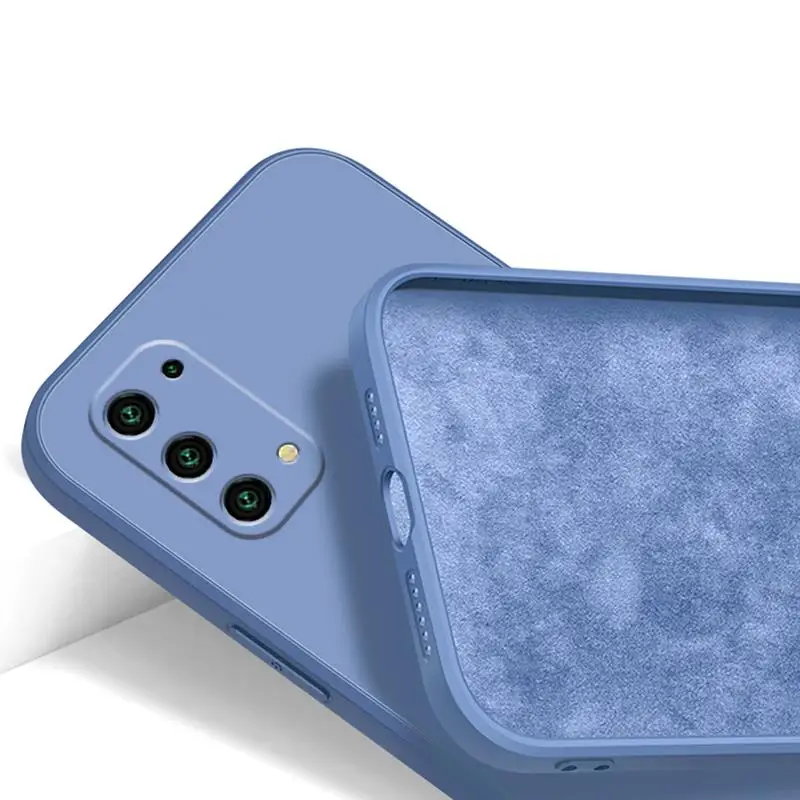 Luxury Liquid Silicone Phone Cover - Classic Design