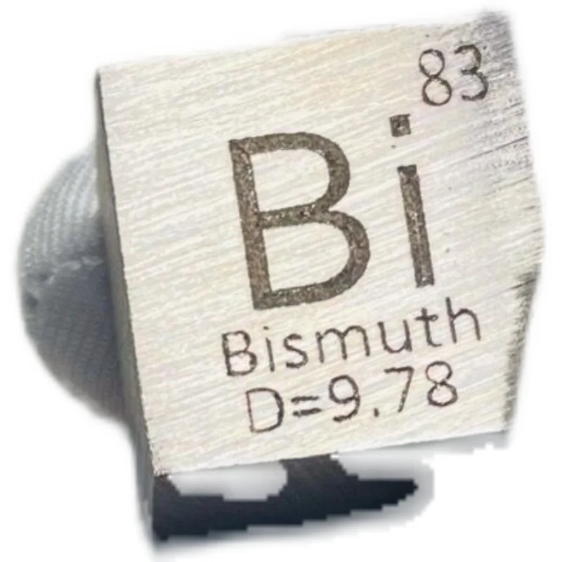 

20mm Bismuth Cube Chemical Element Physical cube 20mm Metallic Bismuth Periodic Phenotype cube