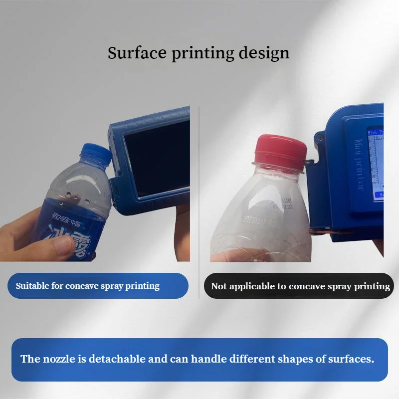Nova Impressora Portátil Pequena Máquina de Codificação Mini Impressora a Jato de Tinta Logotipo de Impressão Multi-idioma Impressoras a Jato de Tinta de Secagem Rápida - Imagem 4