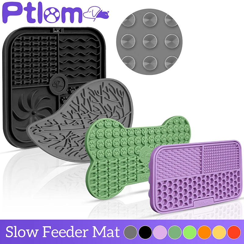 DogCatSlowFeedingMatPetPlacematDogFoodMatCatSlowFoodMats