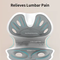 Back Support Sitting Posture Correction Office Chair Back Pain Relief Ergonomic Waist Protection Cushion Anti Hunchback Cushion 2
