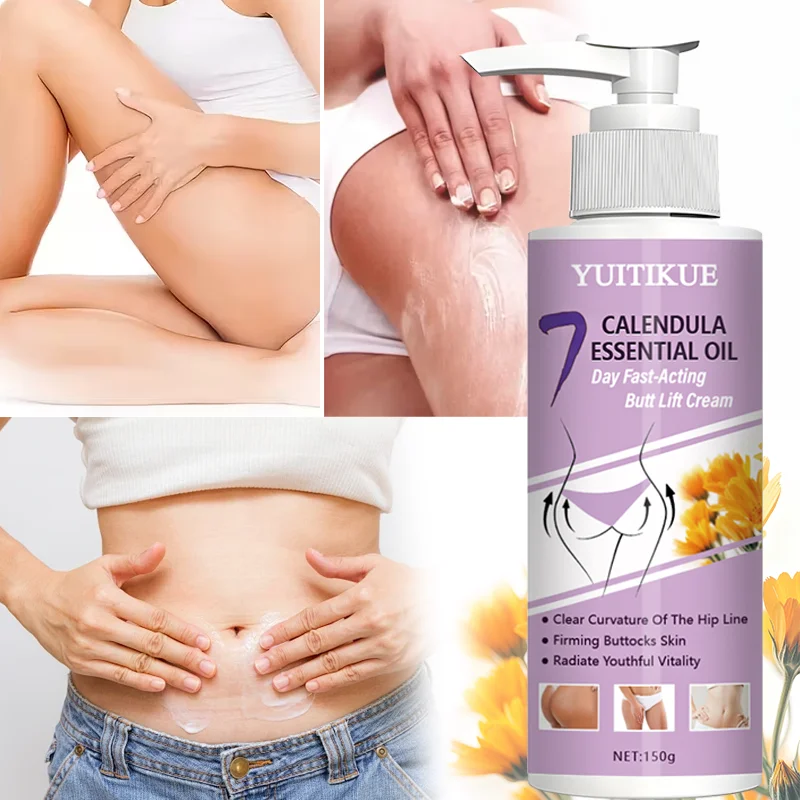 YUITIKUE Daytime Rapid Butt Lifting Cream, Glossy and Moisturizing, Improves Buttocks Elasticity