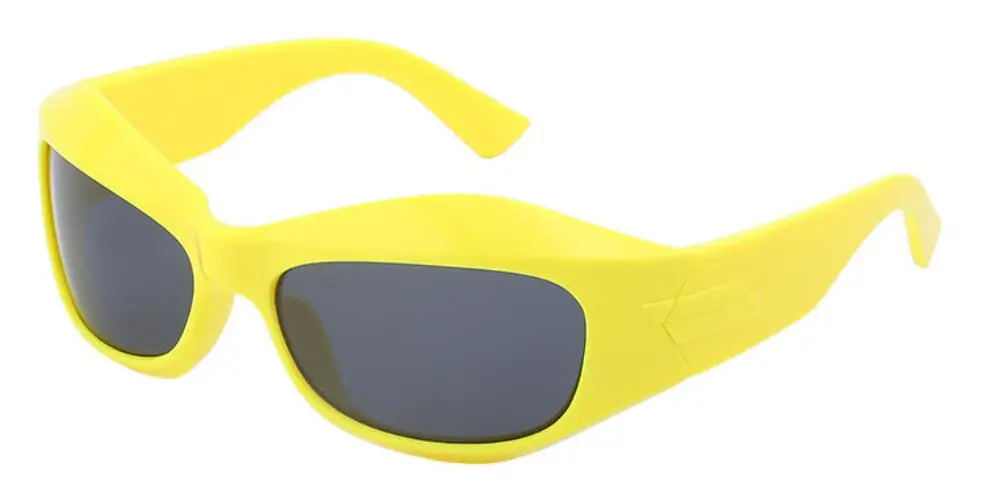  - Oversized Pink Y2k Sun Glasses Luxury Brand Designer Punk Sports Cycling Wrap Around Sunglasses Women 2000s Men Goggles Eyewear