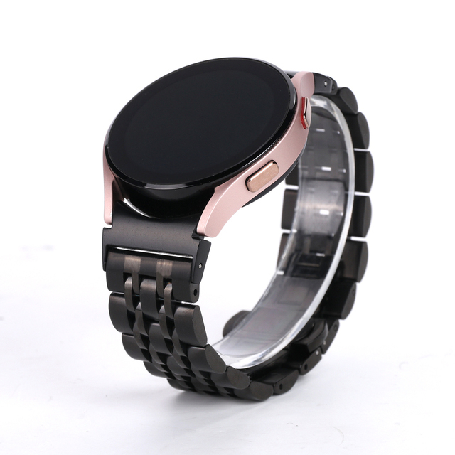 Gaps Metal Band For Samsung Galaxy Watch 4 Strap 40 44mm Curved end Stainless Steel Bracelet Galaxy Watch 4 Classic 46mm 42mm