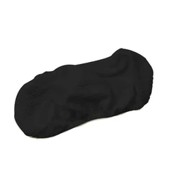 Stretchable Universal Chair Armrest Slipcover - 2 Piece Set - 28x9cm (Black)