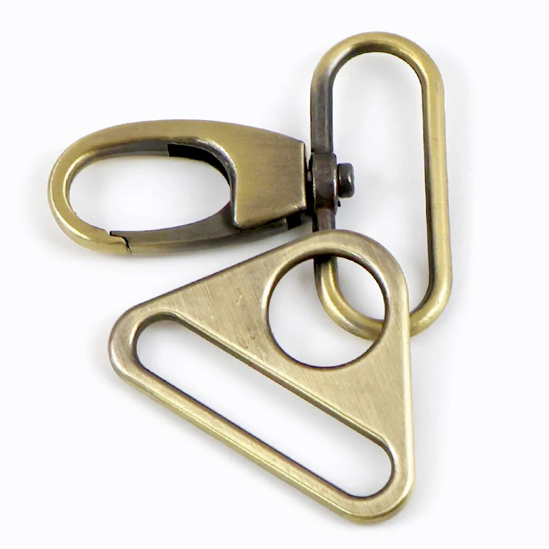 Versatile Metal Swivel Clasp Snap Hooks for DIY Crafts and Accessories