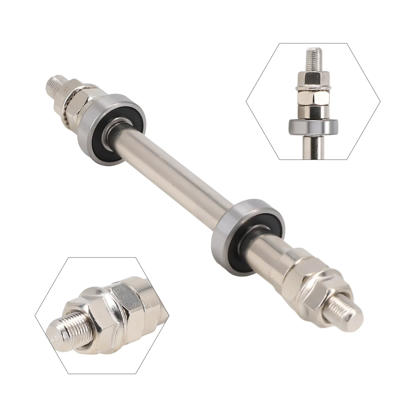 

Hot New Nice Portable Pratical Axle Hub Axle Accessories Bike Front Hub Lever MTB Metal Mountain Bike Parts Rear