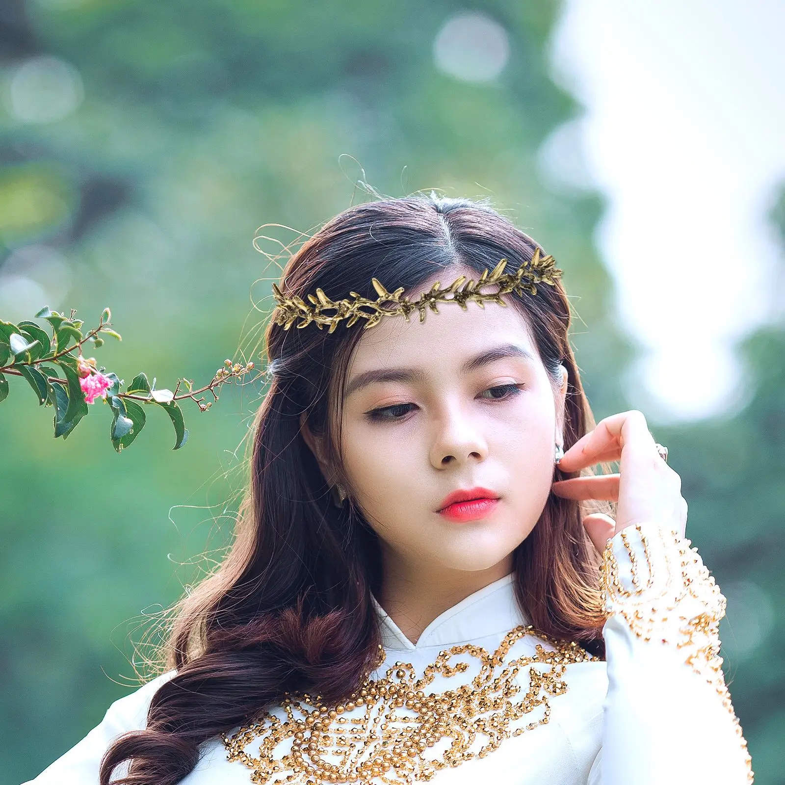 Crown of Thorns Party Hair Accessoryvintage Silver Bride Headband Prom Metal Tiaras stage perform prop Women Wedding 5