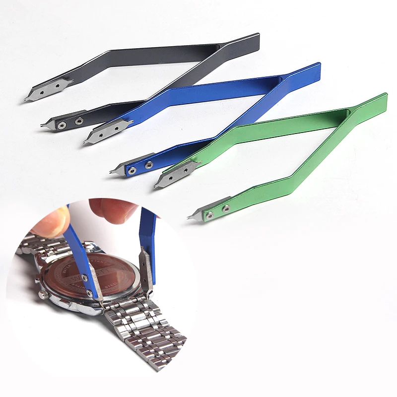 

Rofessional Spring Bar Remove tool Stainless Steel 7825 V Type Rlx Watch Spring Bar Tweezers for Watchmaker Repair Watch