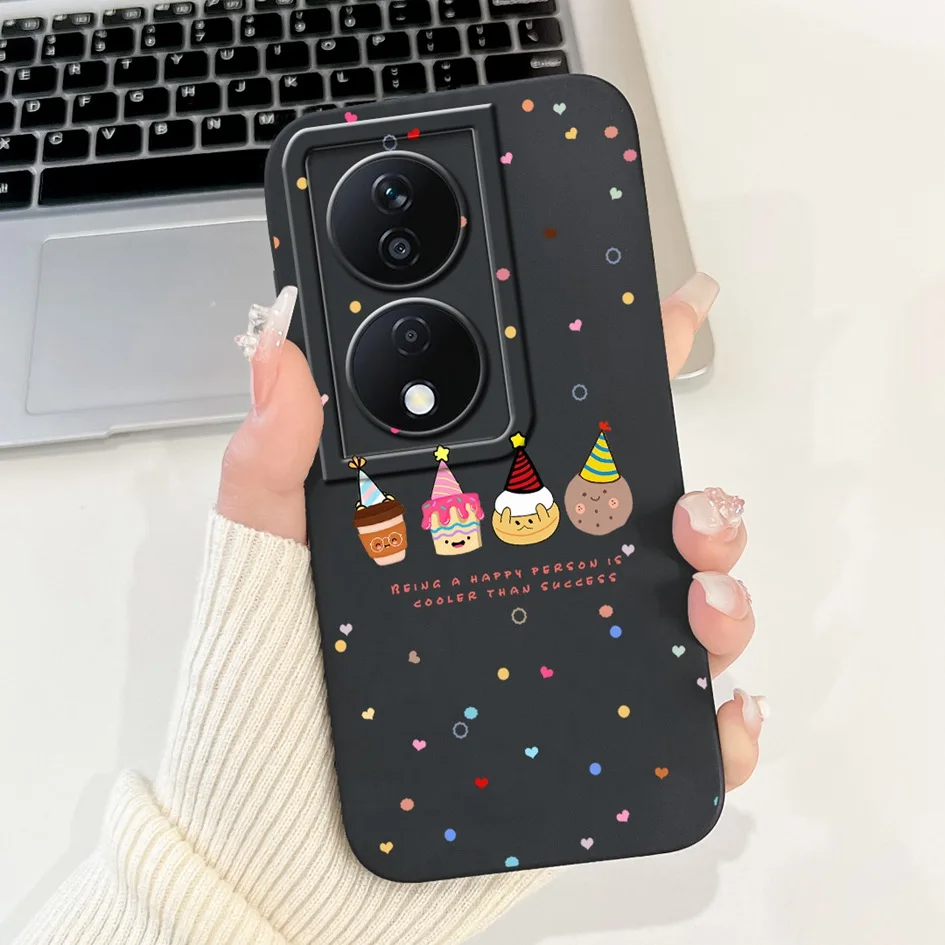 Cute Cartoon Astronaut Square Silicone Soft Case with Camera Lens Protection