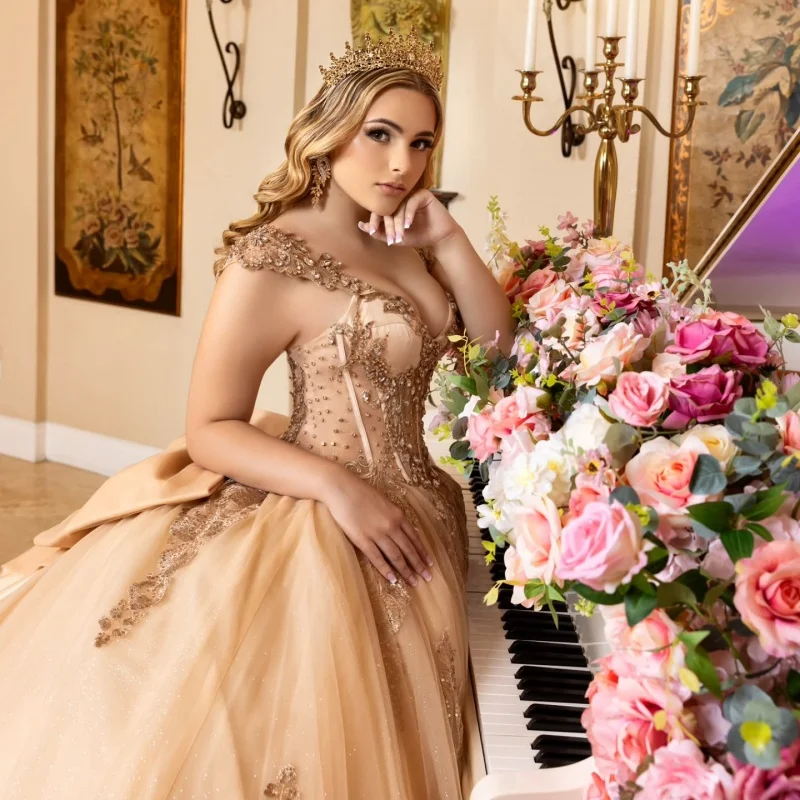 ¦ ̴  ÷ Quinceanera 巹   ø ũŻ  Tull Bow Vestido De 15 Quinceanera