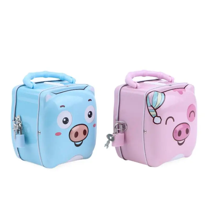 Salvadanaio a forma di cartoon per bambini decorazione e risparmio_voghion.com
