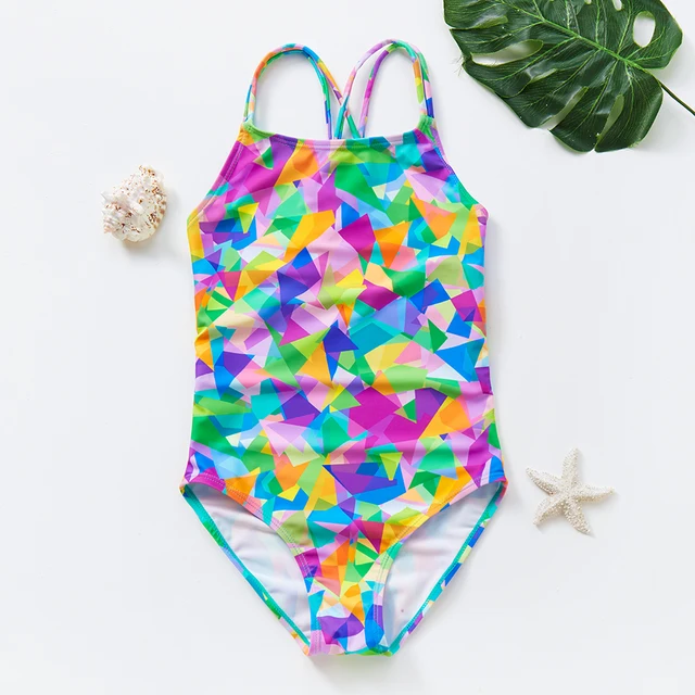 Girls Swimsuit One Piece Swimsuit Fashion Mermaid Swimwear For Children