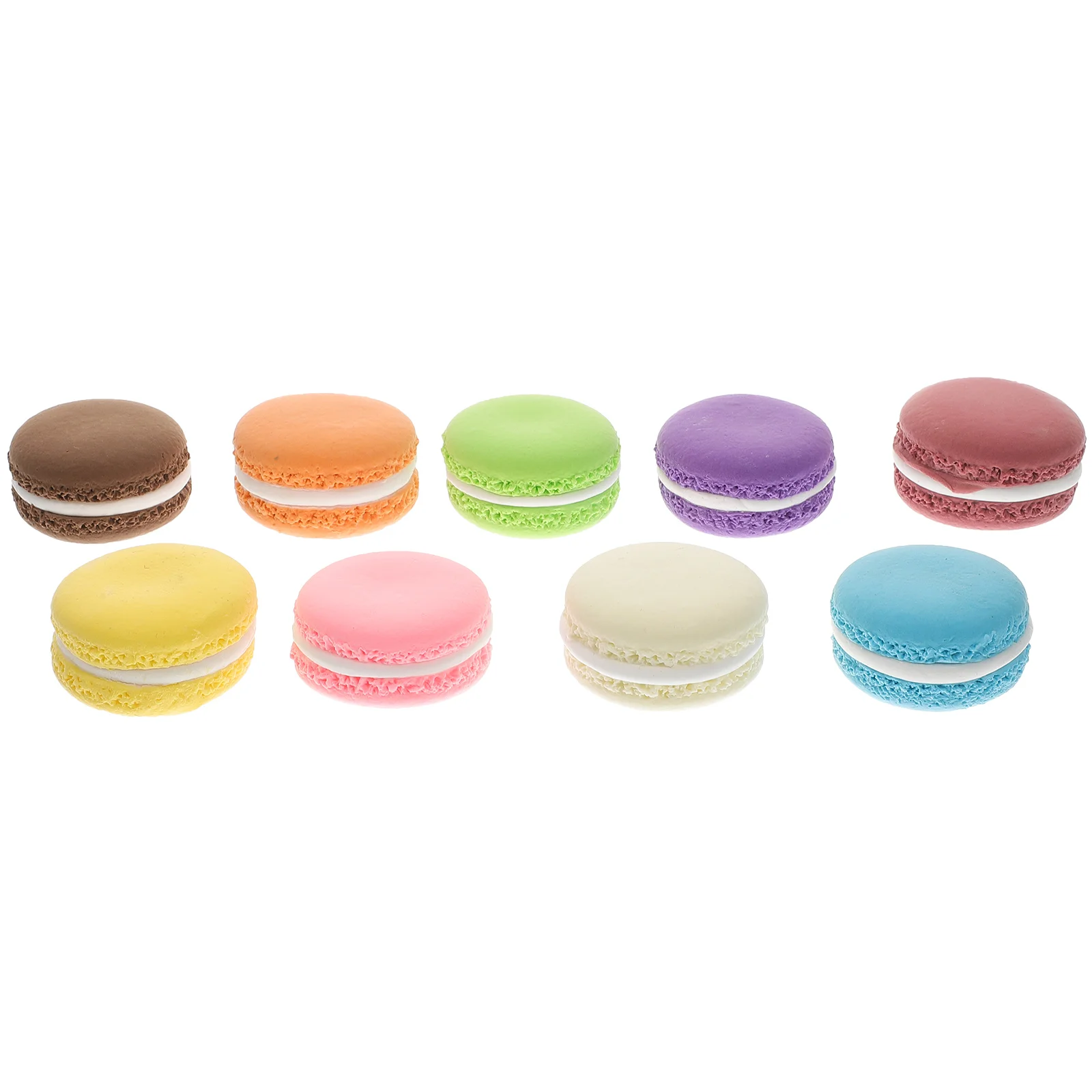 

Fake Artificial Model Macaron Cake Food Dessert Realistic Donuts Bread Party Decoration Kitchen French Sandwich Prop Doughnuts