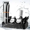 WAIKIL Multi functional 6-in-1 hair clipper USB charging model trimmer battery intelligent digital display repair machine 2