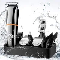 WAIKIL Multi functional 6-in-1 hair clipper USB charging model trimmer battery intelligent digital display repair machine 2
