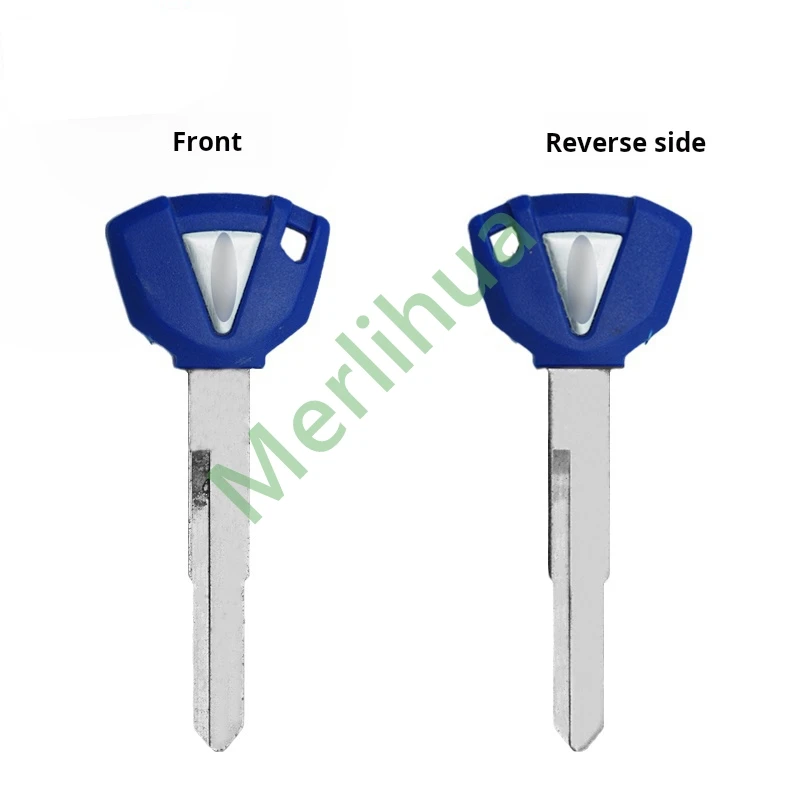 Kawasaki motorcycle key, suitable for: Kawasaki Ninja NINJA400 600 Z400 Z800 Z900 Z1000 motorcycle key embryo(Can install chips)
