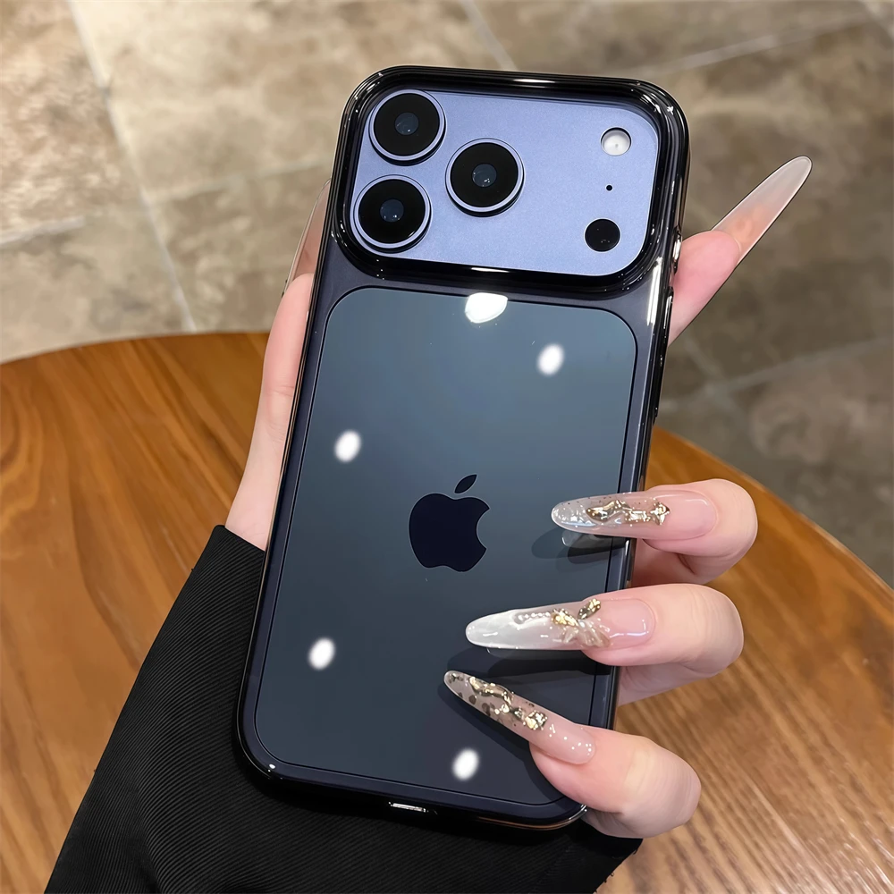 Ultra Thin Transparent HD Hard PC Case - Slim Clear Simple Phone Cover Shell