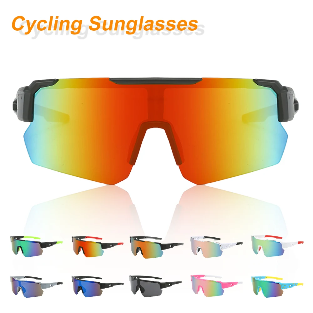 

Cycling Sunglasses UV Protection Windproof Sun Glasses For Men Women Polarized Lens Bicycle Eyewear Outdoor Sport Cycling Goggle