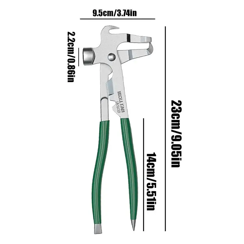 Weight Hammer For Tire Balancing Metal Wheel Weight Hammer Carbon Steel Wheel Weight Hammer With Anti-Slip Ergonomic Handle