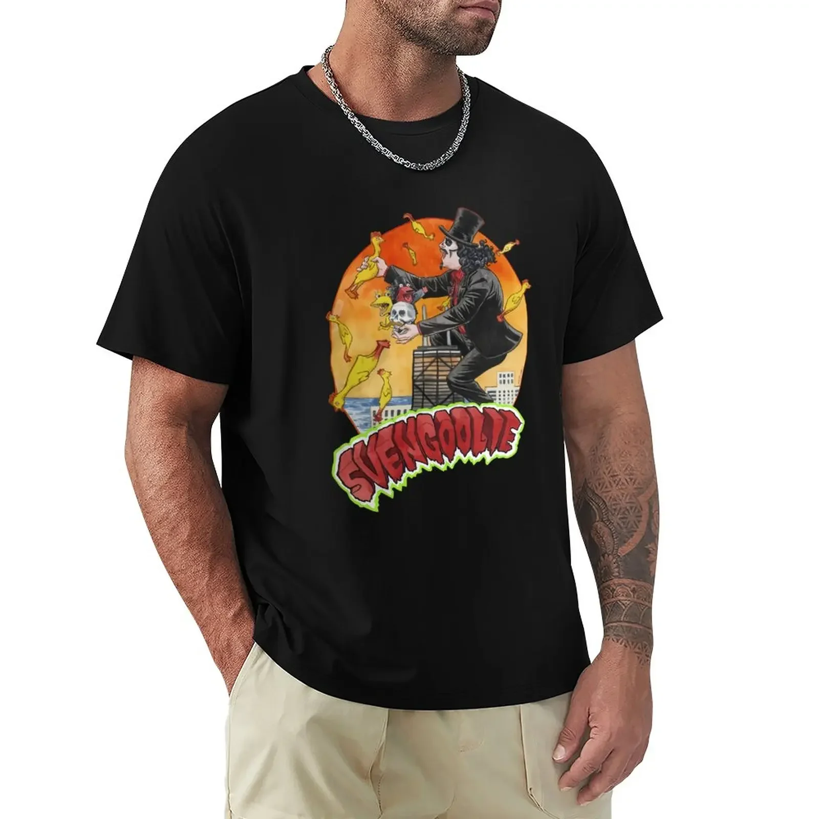 

king sven svengoolie shirt T-Shirt kawaii clothes oversizeds aesthetic clothes t shirts for men