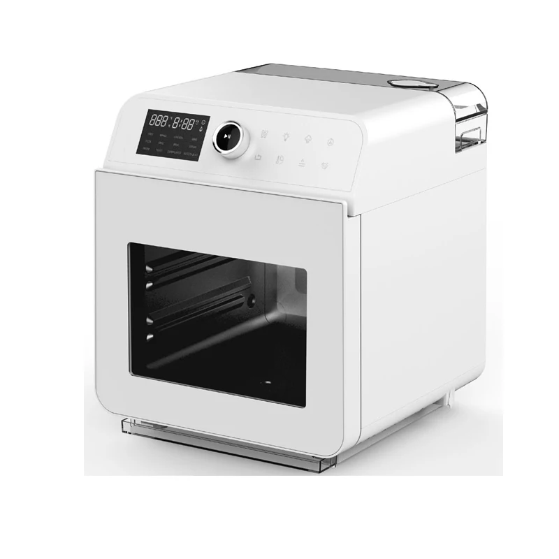 15L Without Oil Stainless Steel Steam Pressure Electric Deep steam Air Fryer oven digital smart electric industrial cooker custom double air fryer oven oil free deep