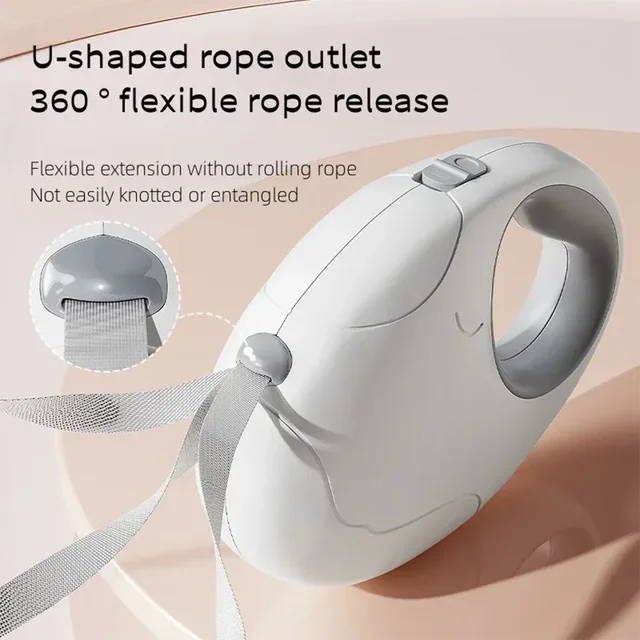 3M/5M Durable Dog Leash Retractable Roulette Collar for Small Big Dog Accessories Adjustable Durable Walking Dog Leash Rope 4