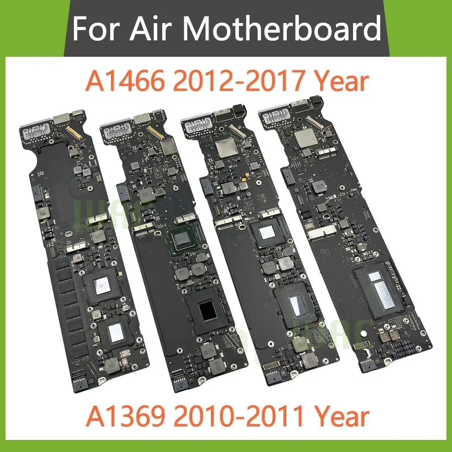 Original A1466 Logic Board For MacBook Air 13" A1369 A1466 Motherboard i5 i7 4GB 8GB 2010 2011 2012 2013 2014 2015 2017 Year