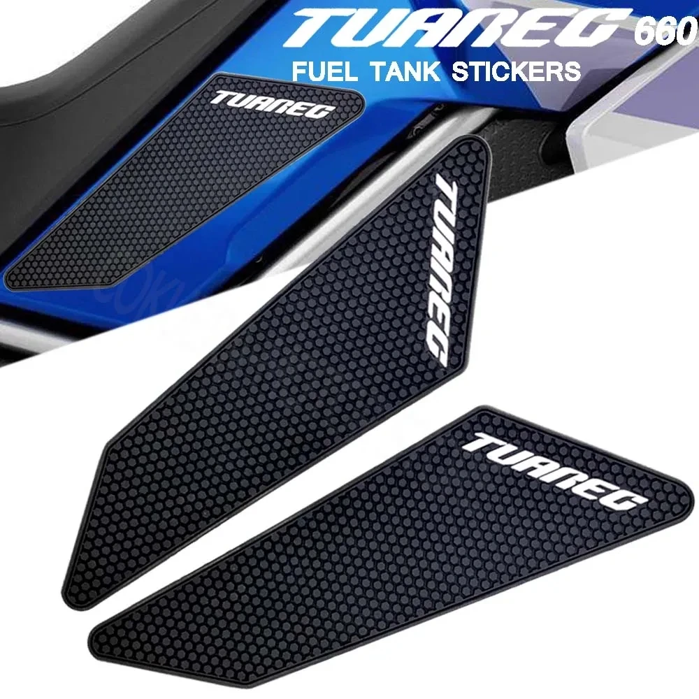 

For Aprilia TUAREG 660 Motorcycle accessories Fuel Tank Cap Sticker Pad Tank Cover Anti Slip Protector