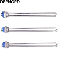 Chauffage à vis avec filetage NPT de 1 pouce, 12V, 150W/300W, 24V, 600W, 120V, 1kw/2kw, eau d'immersion, élément chauffant en acier inoxydable 304 3