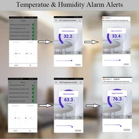 KONLEN Tuya WIFI Temperature Thermometer Humidity Hygrometer Detector Alarm Sensor Smart Life App Home Thermostat Controller - Image 6