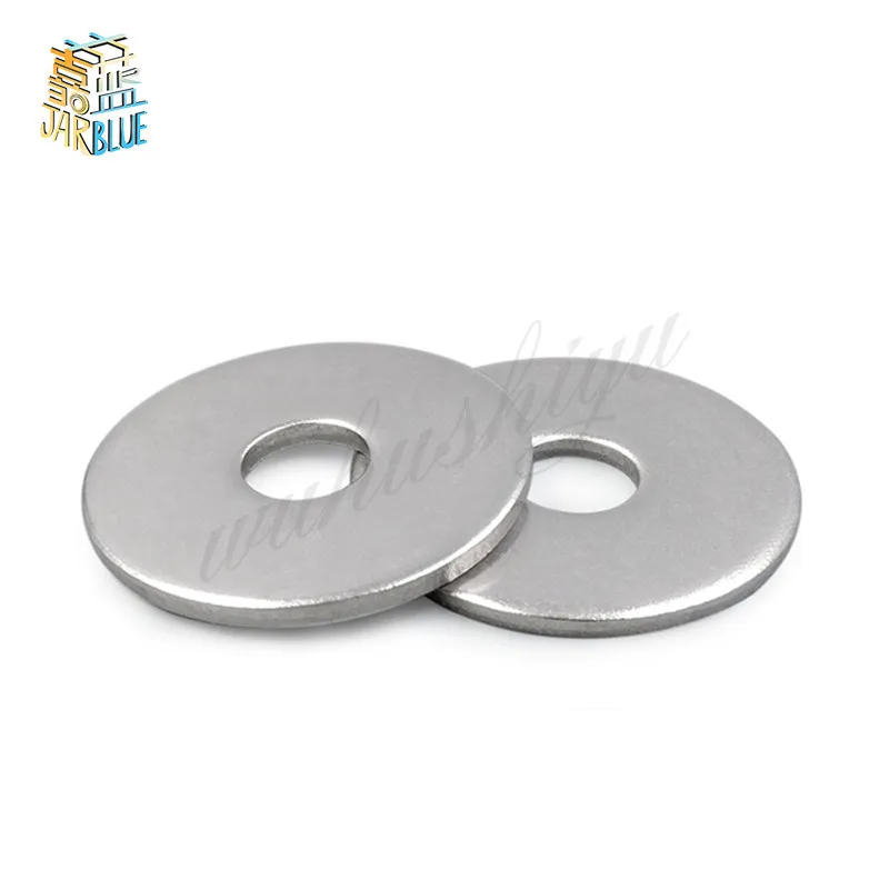 M3 M4 M5 M6 M8 M10 M12 M14 M16 M18 M20 -M27 Din9021 Large Flat Washer 304 Stainless Steel Big Metal Gasket Meson Plain Washers