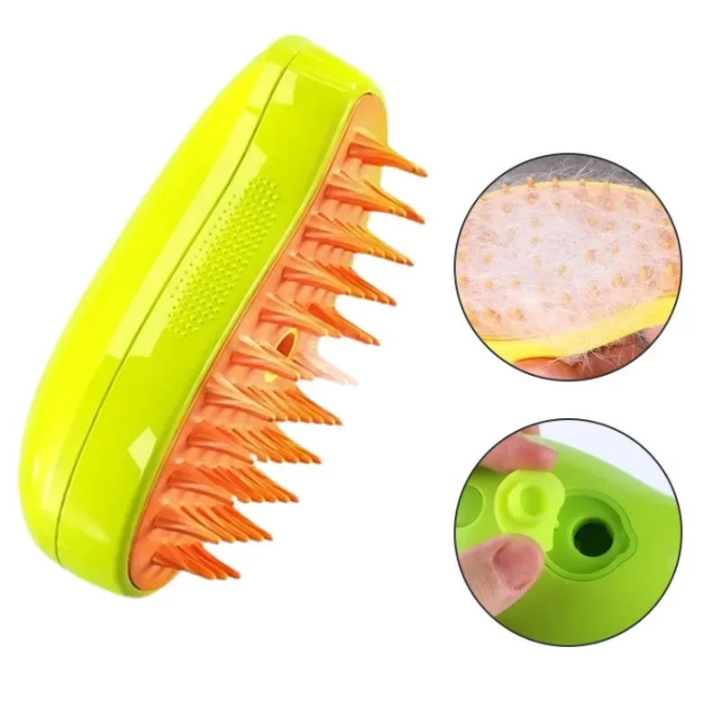 1/2 PC Pet Grooming Cats Comb Hair Dryer Brushes Dog Animals Accessories Silica Gel Care and Decorating Small Animal Spray Home - Image 6