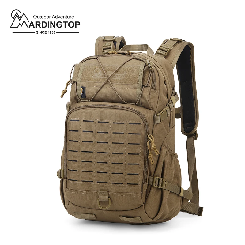 MARDINGTOP Tactical Backpack for Men 25L 915D Backpack for Military Trekking Fishing Sports Hiking
