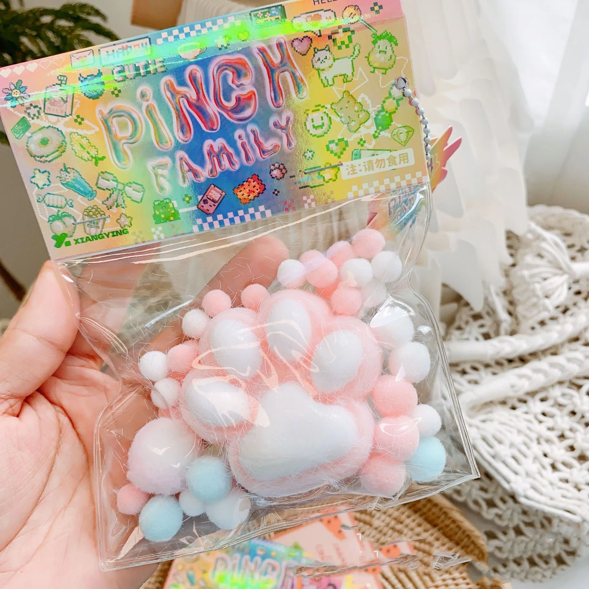 Creative Cat Paw Decompression Toys Antistress Suppleness Squeeze Stress Relief Slow Rising Toys For Adult Kids Stretch Toys 4