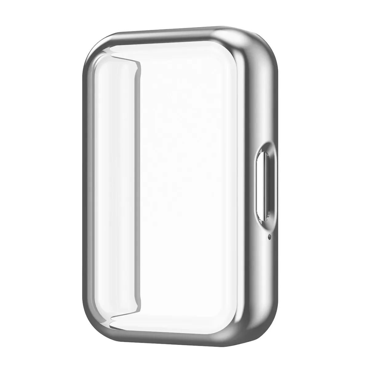 Enhanced TPU Protector Case with Full Coverage Glass Shell for Fitness Tracker Accessories