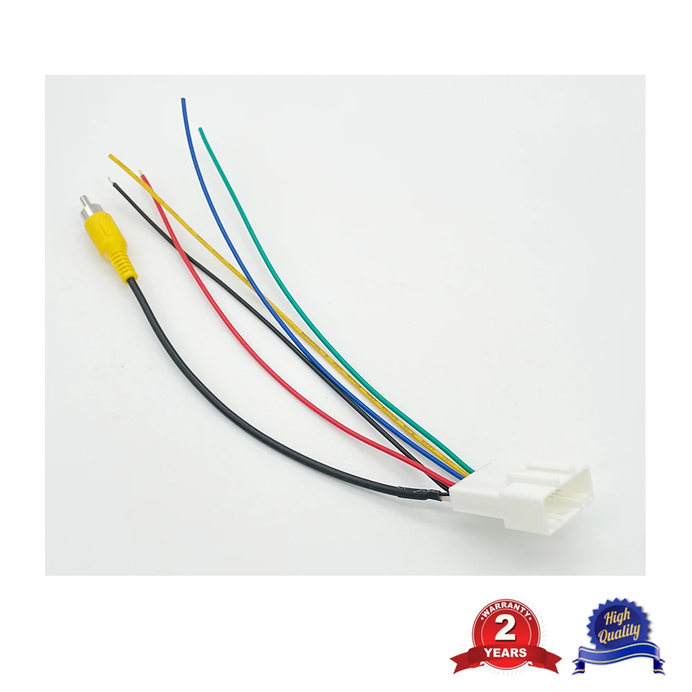 

Aftermarket Reversing Camera Cable For Toyota Reverse Camera Retention Wiring Harness Adapter Connector 20-Pin