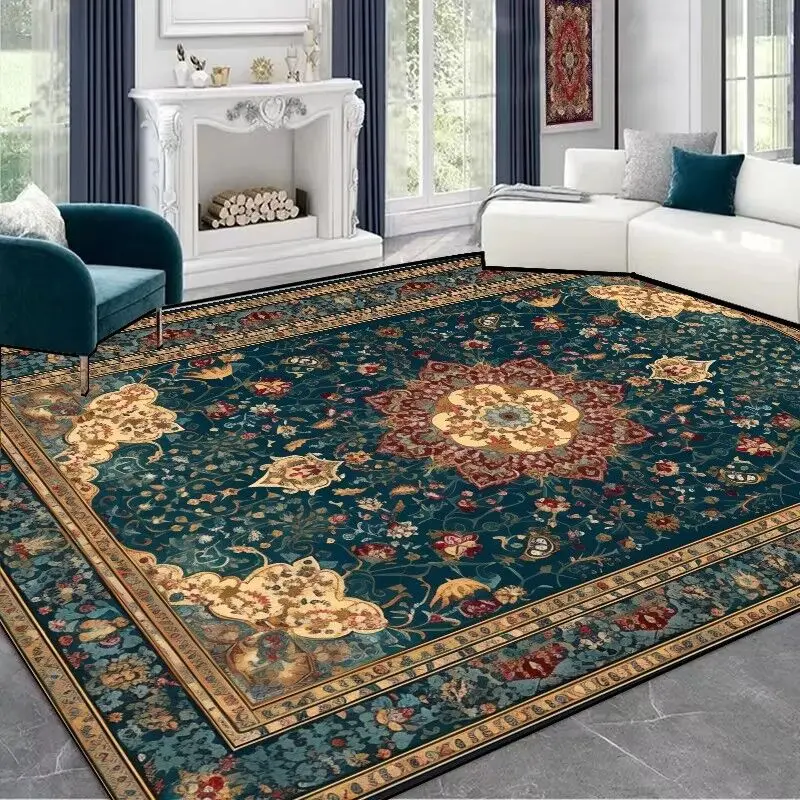 Classical Boho Large Rugs for Living Room Non-slip Floor Mat Large Area Mat for Bedroom Washable Room Decoration Home Carpet 4