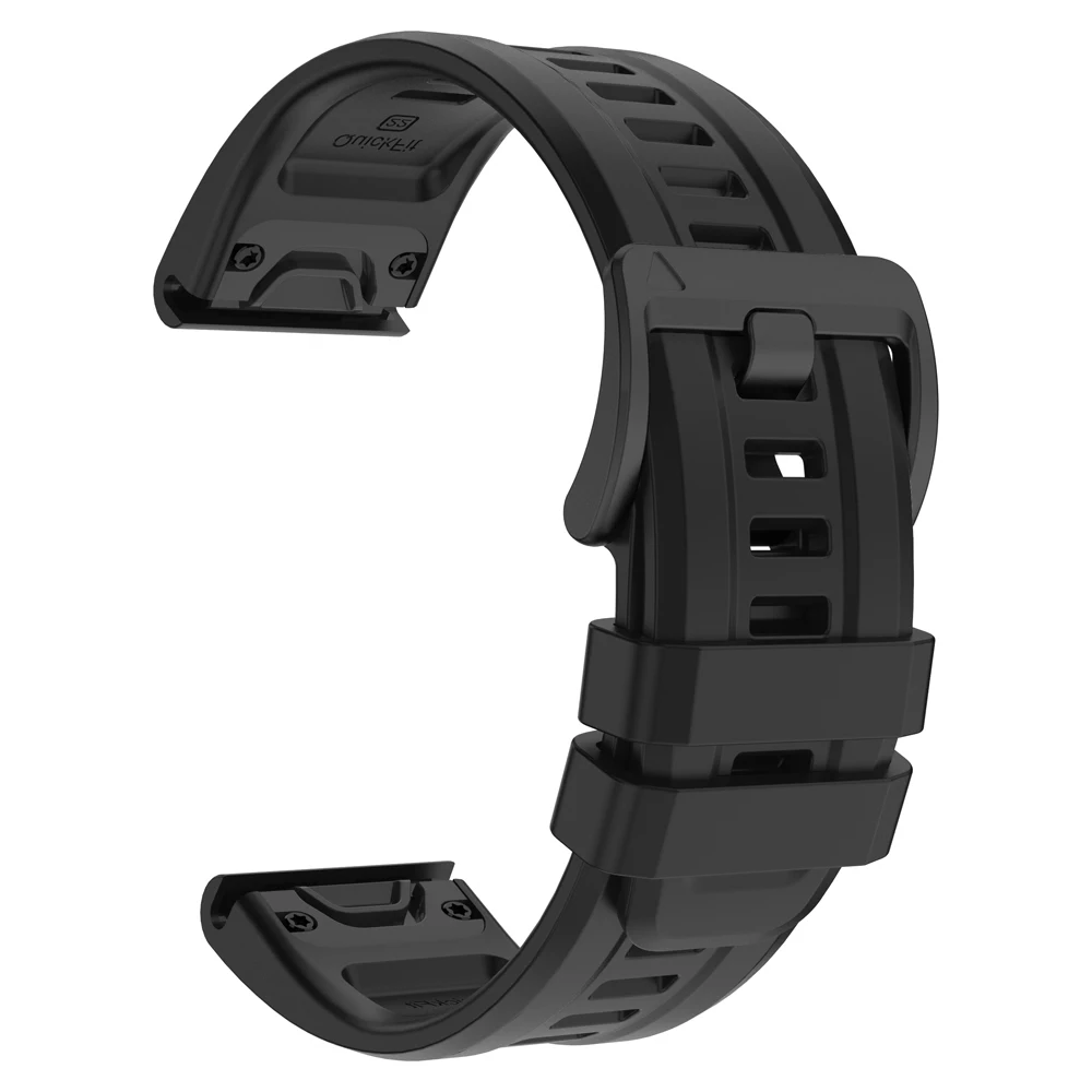 Premium QuickFit Watch Band Strap - Durable Silicone Sport Bracelet, 22-26mm Width, Stylish and Versatile Design